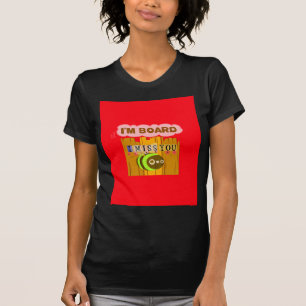 Grappig dat ik je mis ik verveel me leuke Inspirer T-shirt