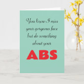 Grappig dat ik je mis kaart (Gele Bloem)