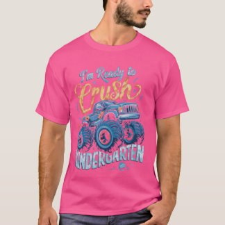 Grappig dat ik klaar ben om de kleuterschool Monst T-shirt