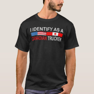 Grappig dat ik me identificeer als een Canadese Tu T-shirt