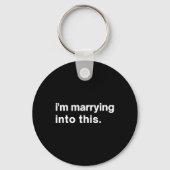 Grappig dat ik met deze verloofde trouw1 sleutelhanger (Voorkant)