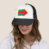 Grappig dat ik met stoute T-shirts ben. Trucker Pet (In situ)