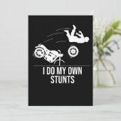 Grappig dat ik mijn eigen Mannen van Cool Motorcyc Feestdagenkaart (Staand voorkant)