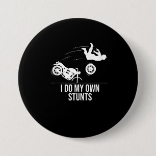 Grappig dat ik mijn eigen Mannen van Cool Motorcyc Ronde Button 7,6 Cm