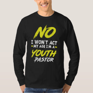 Grappig dat ik mijn leeftijd niet in de gaten zal t-shirt