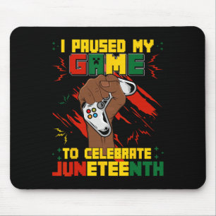 Grappig dat ik mijn spel heb gepauzeerd om de junt muismat