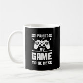 Grappig dat ik mijn spel heb gepauzeerd om hier te koffiemok (Links)