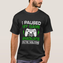 Grappig dat ik mijn spel pauzeerde om af te studer