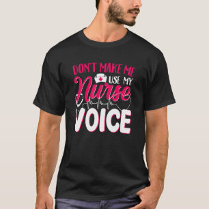Grappig dat ik mijn verpleegster niet gebruik voor t-shirt