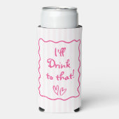 Grappig dat ik naar die Koelbox Drink (Seltzer Voorkant)