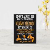 Grappig dat ik niet altijd sterf in videogames, ma kaart (Gele Bloem)