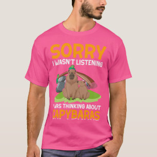 Grappig dat ik niet luisterde, dacht ik na t-shirt