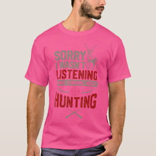 Grappig dat ik niet luisterde waar ik aan dacht t-shirt