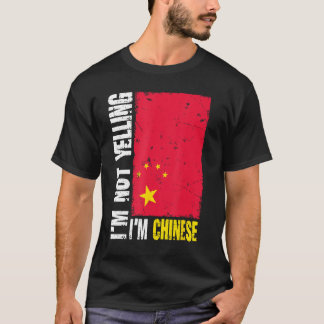 Grappig dat ik niet schreeuw dat ik de Chinese vla T-shirt