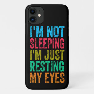 grappig dat ik niet slaap, ik steek gewoon mijn og iPhone 11 hoesje