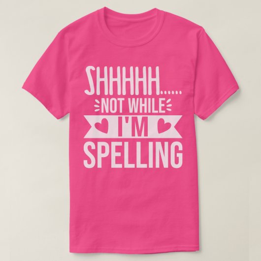 Grappig dat ik niet speel met bijenspeller t-shirt (Design voorkant)