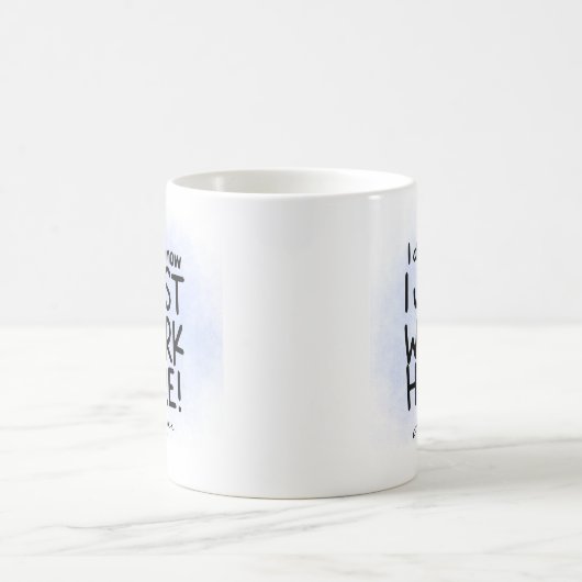 Grappig dat ik niet weet dat ik hier gepersonalise koffiemok (Center)