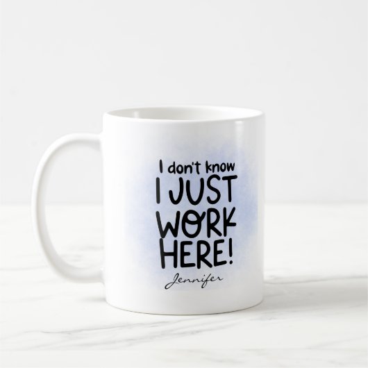 Grappig dat ik niet weet dat ik hier gepersonalise koffiemok (Links)