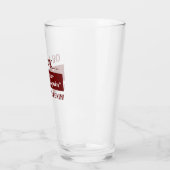 Grappig dat ik nooit meer Hangover Quote Drink Glas (Links)