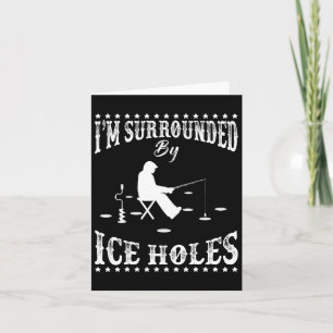 Grappig dat ik omringd ben door Ice Hole Ice Visse Kaart