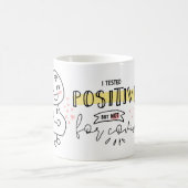 Grappig dat ik positieve zwangerschapsuitkondiging koffiemok (Center)