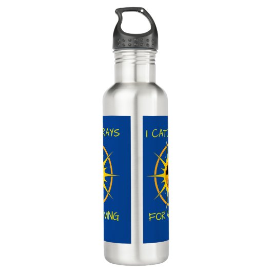 Grappig dat ik rays krijg voor een leven waterfles  (Achterkant)