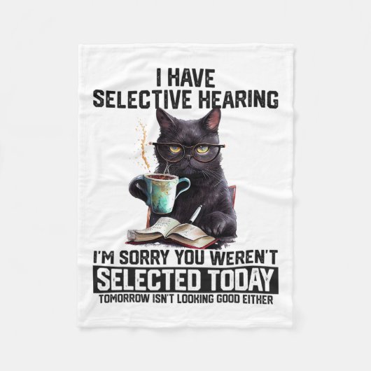 Grappig dat ik selectief hoor dat je geselecteerd fleece deken (Voorkant)