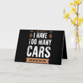 Grappig dat ik te veel auto's  heb. kaart (Gele Bloem)