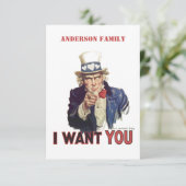 Grappig dat ik uw uitnodiging wil (Staand voorkant)