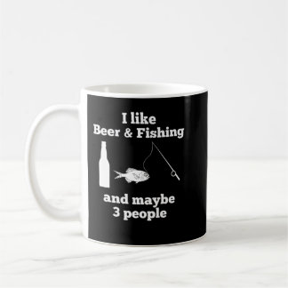 Grappig dat ik van bier en visserij hou, en als 3  koffiemok