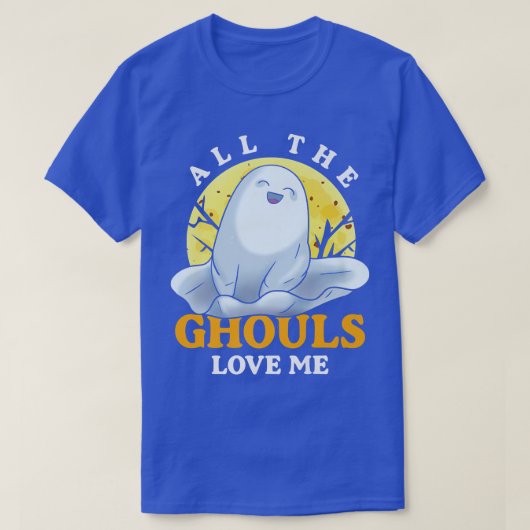 Grappig dat ik van Ghouls hou, Gute Halowee T-shirt (Design voorkant)