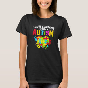 Grappig dat ik van iemand hou met Autisme Awarenes T-shirt