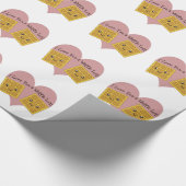Grappig dat ik van je hou... cadeaupapier (Hoek)