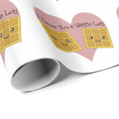 Grappig dat ik van je hou... cadeaupapier (Rol Hoek)