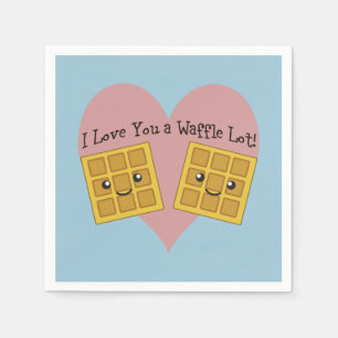 Grappig dat ik van je hou... servetten