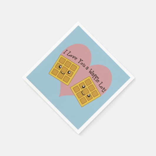 Grappig dat ik van je hou... servetten (Hoek)