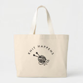 Grappig dat ik weet dat er gebeurt grote tote bag (Voorkant)