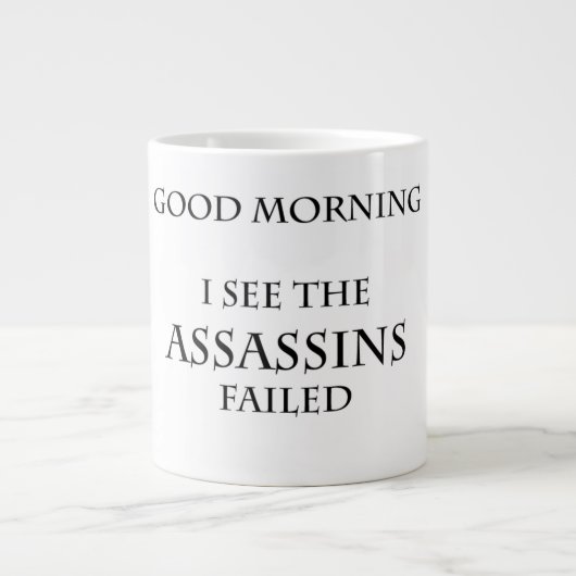 Grappig dat ik zie dat Assassins mislukt Extra Grote Beker (Voorkant)