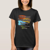 Grappig dat ik zwanger ben t-shirt (Voorkant)