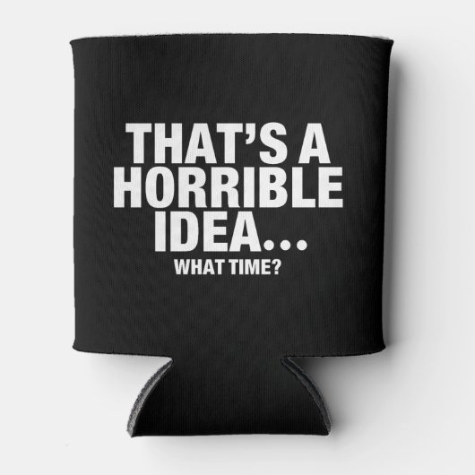 Grappig dat is een verschrikkelijk idee... Hoe laa Blikjeskoeler (Voorkant)