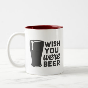 Grappig dat je beer was tweekleurige koffiemok