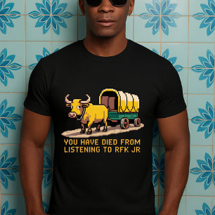 Grappig dat je bent overleden door het luisteren n t-shirt