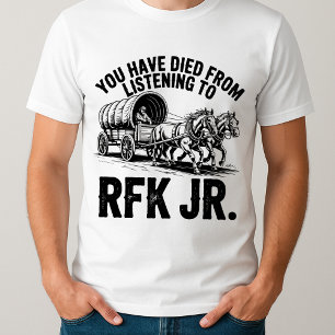 Grappig dat je bent overleden door het luisteren n t-shirt