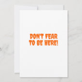 Grappig dat je bent verpest! Geesten in de vlucht Kaart (Achterkant)