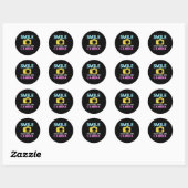 Grappig dat je camera-Sticker bent Ronde Sticker (Vel)
