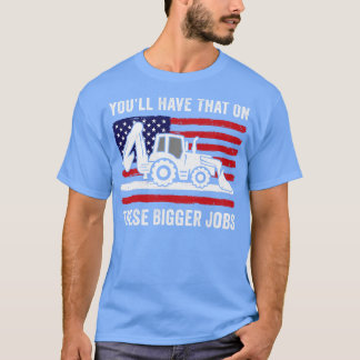 Grappig dat je dat op deze grotere banenvlag hebt t-shirt