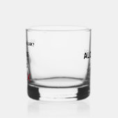Grappig dat je Drink bent Whisky Glas (Links)
