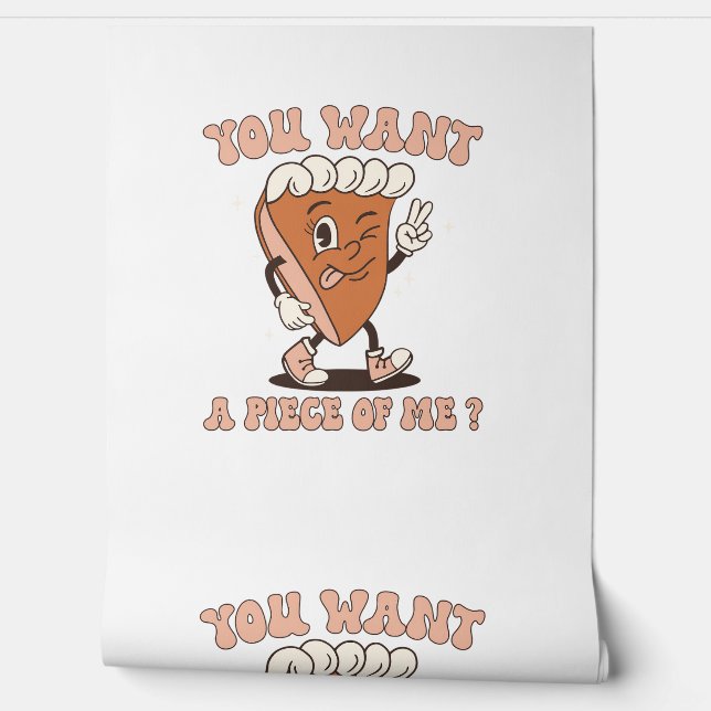 Grappig dat je een stuk van me kawaii pompoentaart behang (Afrollen)