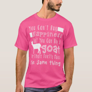 Grappig dat je geen geluk kunt kopen, maar wel een t-shirt