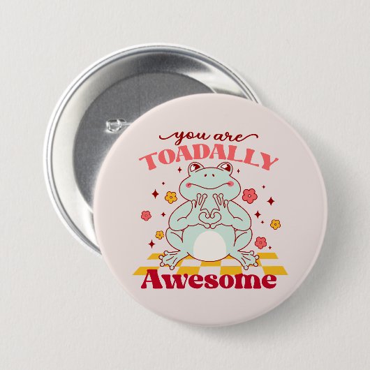 Grappig dat je Geweldige bent Ronde Button 7,6 Cm (Voorkant /achterkant)